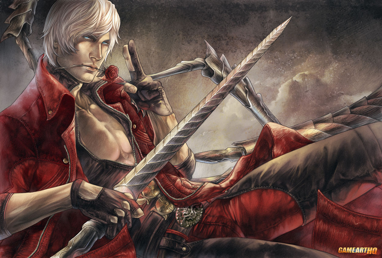Dante from Devil May Cry Fan Art